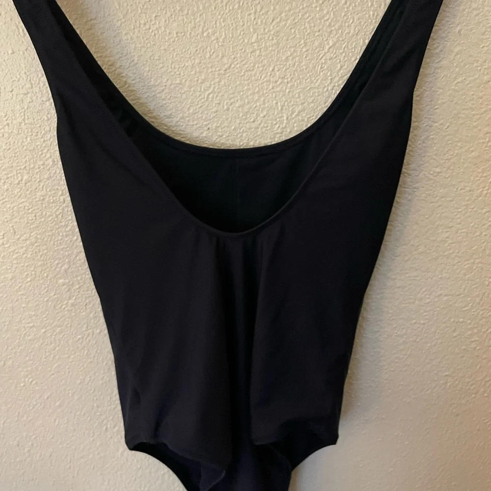 Aerie Navy Blue Neon Ice Cream Cone One Piece Cheeky Swimsuit Size Medium